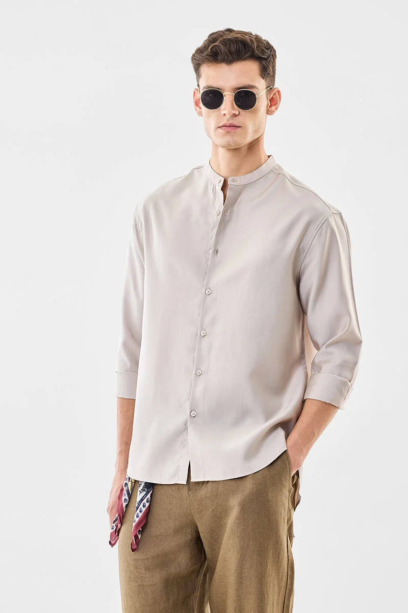 SNITCH Oversized Mandarin Shirt