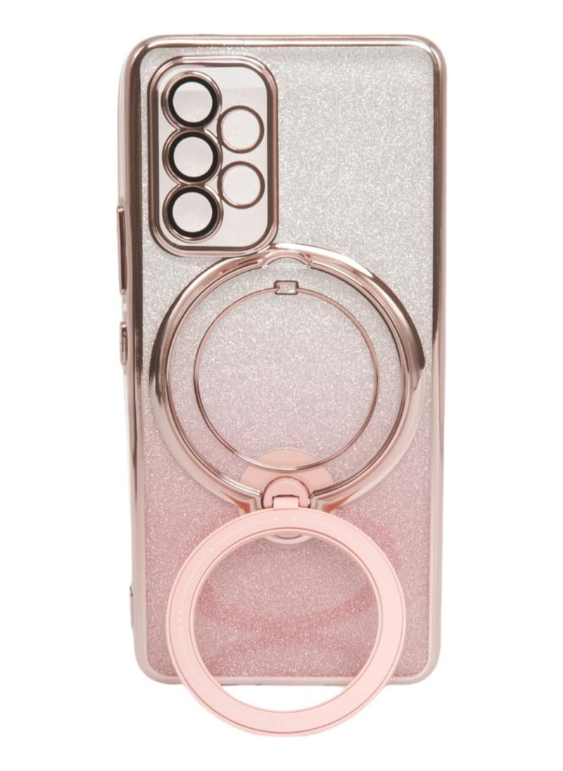 LIMITLESS Case for Samsung Galaxy A15 Compatible with Magnetic Case, Back Protector Cover Slim Fit Soft, Scratch-Resistant Phone, Magnetic Non-Yellowing, Shockproof Case, Pink Gradient  - Image 1