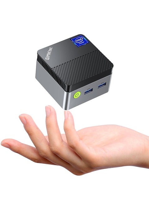 GMKtec Mini PC NucBox G5, Intel 12th Gen Alder Lake N97 (up to 3.6GHz), 12GB RAM 256GB M.2 SSD, Home, Business, Office Mini Computer with Windows 11 Pro, 4K UHD Dual HDIMI, RJ45 Ethernet