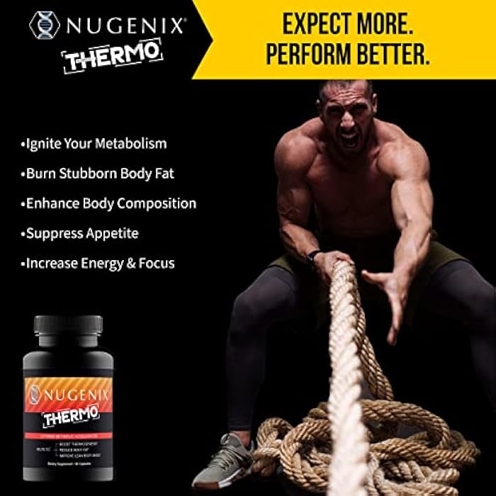 Nugenix Thermo - Thermogenic Fat Burner Supplement Pills for Men, Extreme Metabolic Accelerator, 60 Count - Image 3