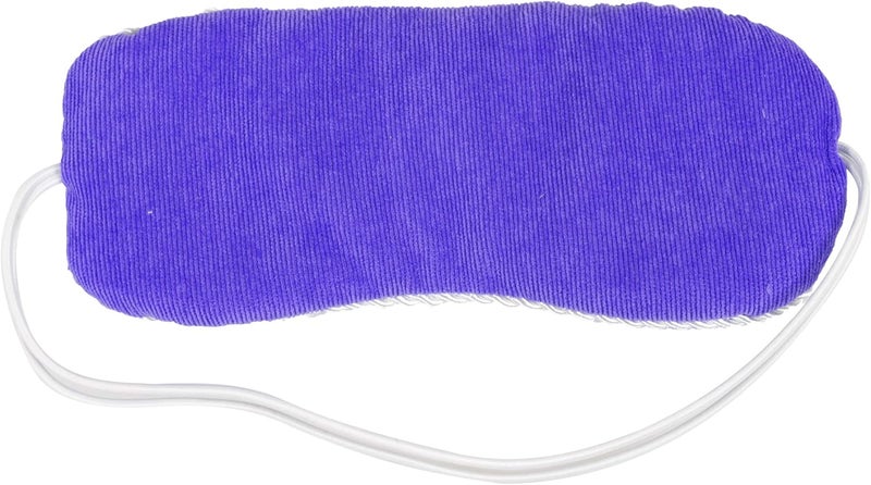 Bed Buddy Aromatherapy Eye Mask with Warm and Cold Therapy for Stress Relief - Microwave-Safe Eye Pillow & Sleep Mask, Purple, Lavender Scented