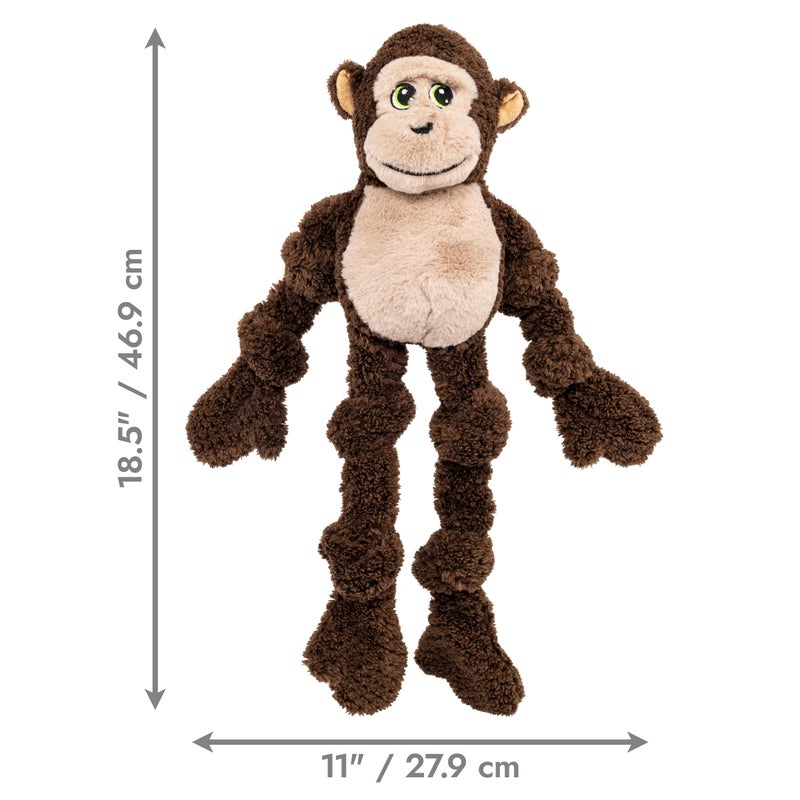 KONG Knots Oversized Dog Toy - Large/X-Large - with Inner Rope Skeleton (Monkey) - Image 5