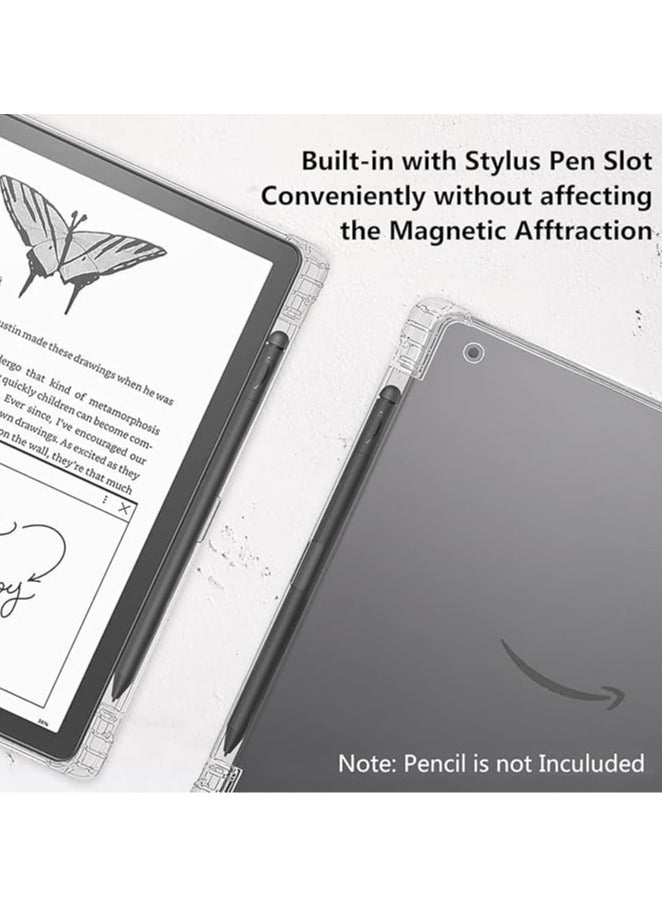 general Kindle Scribe 10.2 2022/2024 with pen tray case, thin and soft TPU airbag anti-drop transparent soft shell - Image 3