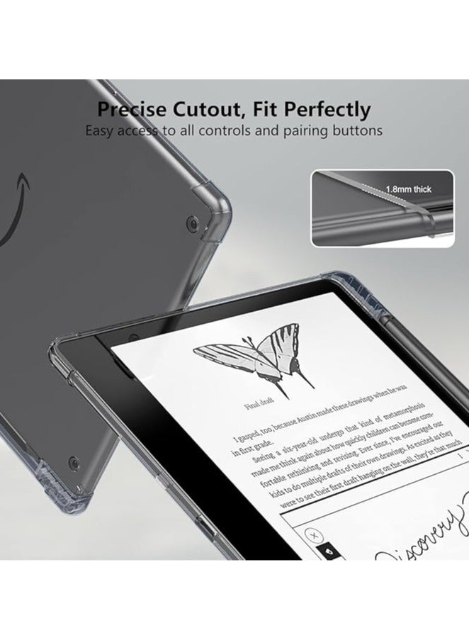 general Kindle Scribe 10.2 2022/2024 with pen tray case, thin and soft TPU airbag anti-drop transparent soft shell - Image 4