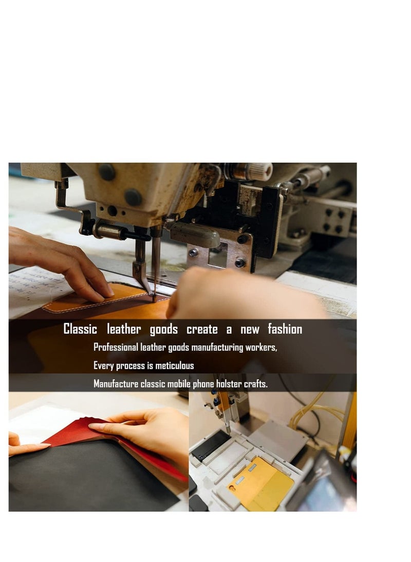 كابتن تيك ل Samsung Galaxy S10 Case PU محفظة جلدية حافظة بطاقة حامل غطاء قلاب مقاوم للصدمات أسود أحمر - Image 2