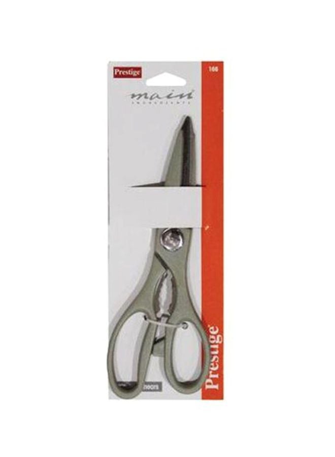 Prestige Scissors Grey/Silver 7.5x0.9x21.5cm - Image 2