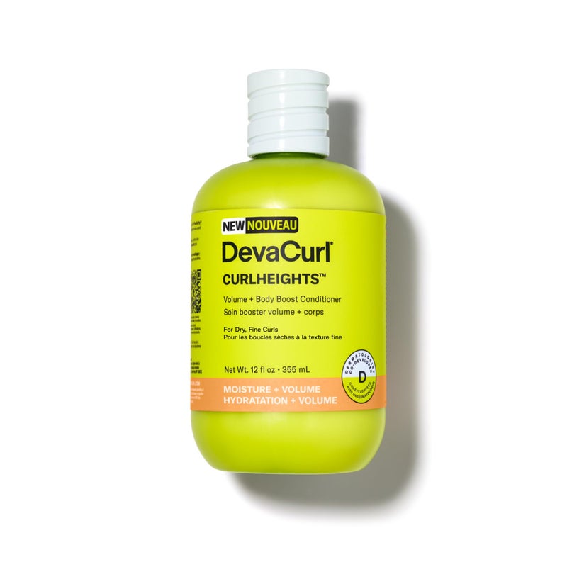 DevaCurl CurlHeights Volume + Body Boost Conditioner, 12 oz - Image 1