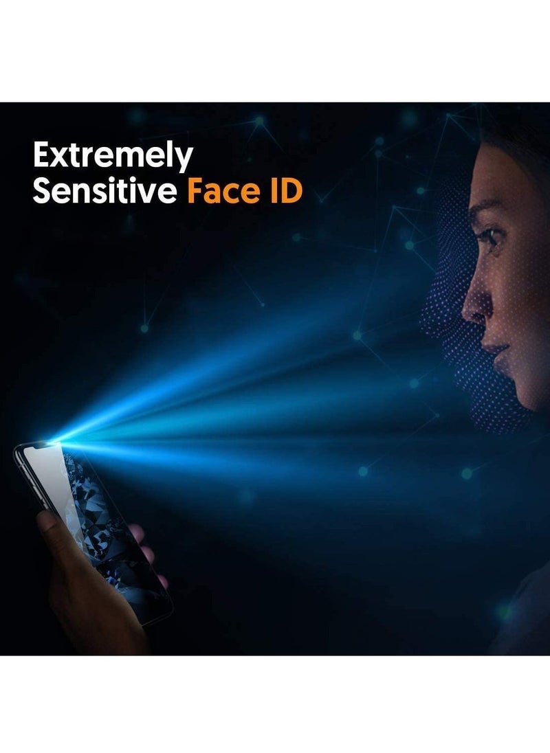 Raxoom Privacy Screen Protector for iPhone Xr, Anti Spy 5D Tempered Glass,Anti Scratch,Full Coverage,Case Friendly - Image 4