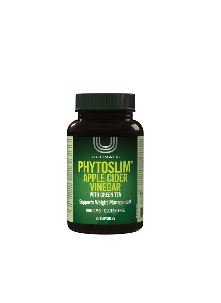 Ultimate PHYTOSLIM APPLE CIDER VINEGAR WITH GREEN TEA CAPSULES 90'S 