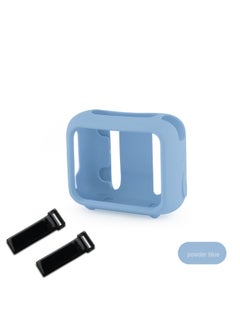 Generic Silicone Case for JBL Go 4, Waterproof Portable Bluetooth Speaker Protective Sleeve, Ultra-Light Shockproof Cover with Carabine, Secure Fit, Black (Speaker Not Included)  - Image 1