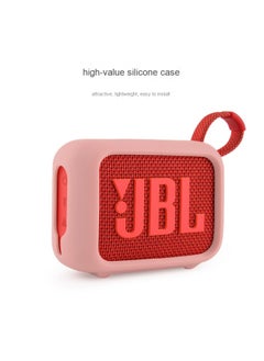 Generic Silicone Case for JBL Go 4, Waterproof Portable Bluetooth Speaker Protective Sleeve, Ultra-Light Shockproof Cover with Carabine, Secure Fit, Black (Speaker Not Included)  - Image 3