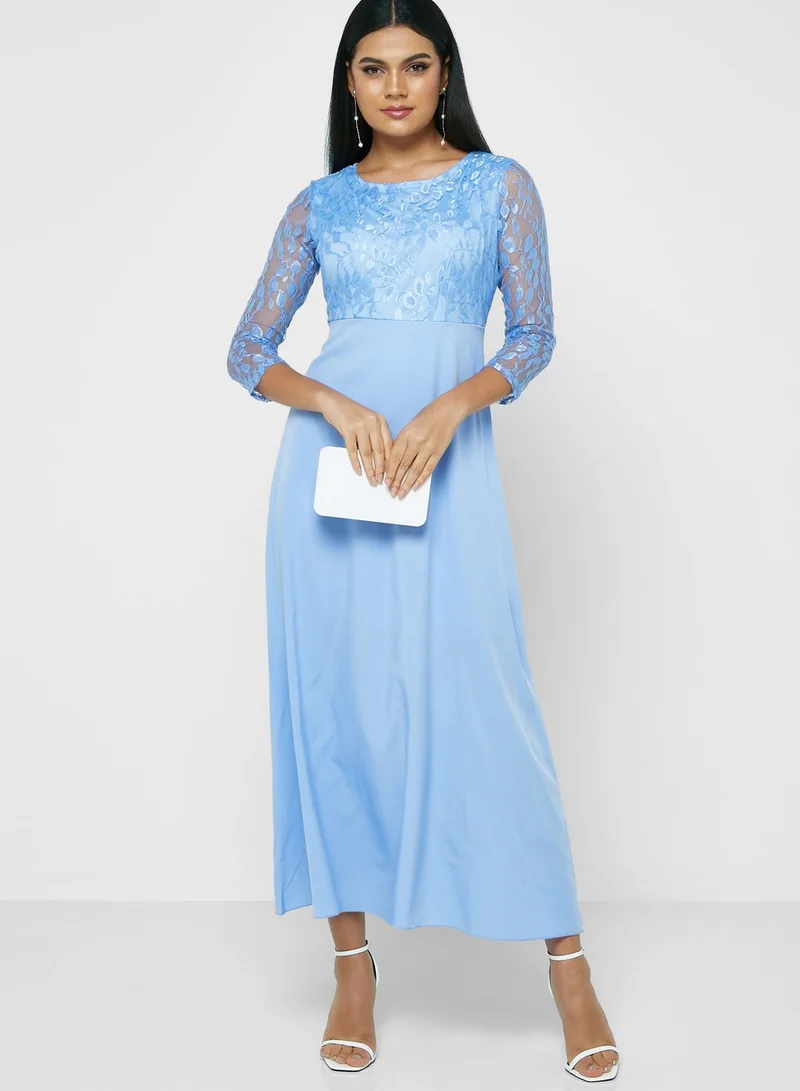 Khizana Lace Detail Dress