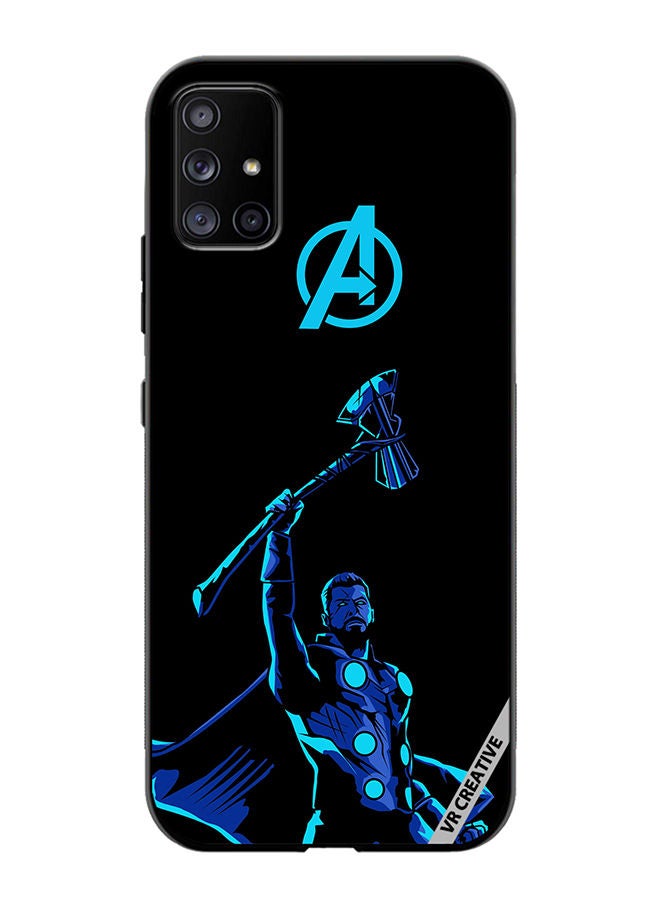 VR CREATIVE Protective Case Cover For Samsung Galaxy A51 5G Avengers Thor Design Multicolour - Image 1