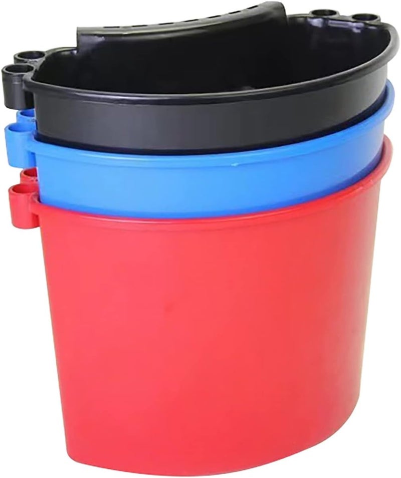 FOXBI Car Detailing Bucket Organizer - Portable Auto Wash Bucket with Tool Hanger, Red - Image 3