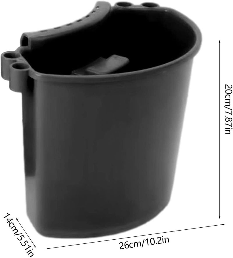 FOXBI Car Detailing Bucket Organizer - Portable Auto Wash Bucket with Tool Hanger, Red - Image 4