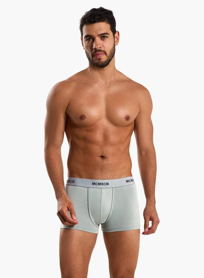 سبلاش فيڤ Men Printed Waistband Hipster Briefs - Pack of 3