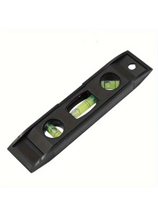 Black Heavy Duty Level 3 Magnetic Bubble Level Professional Precision Tool 1pc - Image 5
