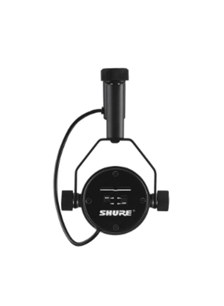 شور على شكل قلب متحرك ميكروفون صوت الإنسان sm7b أسود  - Image 5