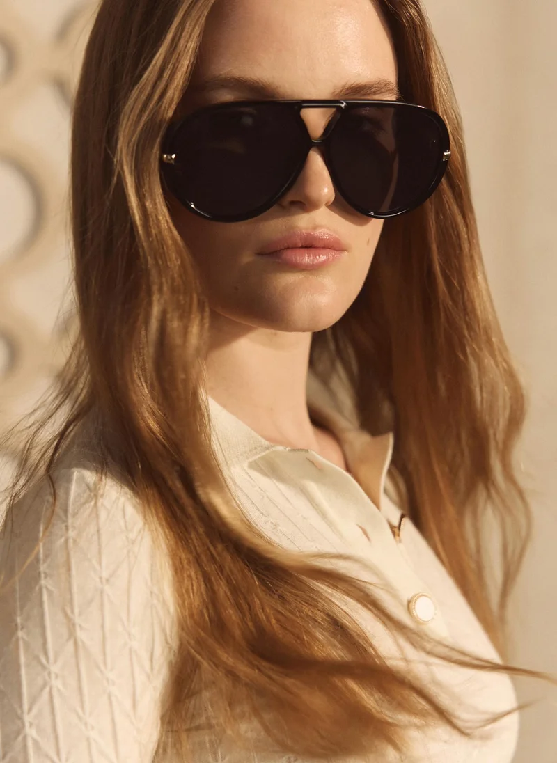 Lichi  Aviator sunglasses with plastic frames for Women | Best Price UAE