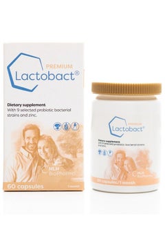 Lactobact Probiotic for 8 Years+ Children, Adults, Made in Germany With Micro Encapsulation, 30 Servings, 1 Month