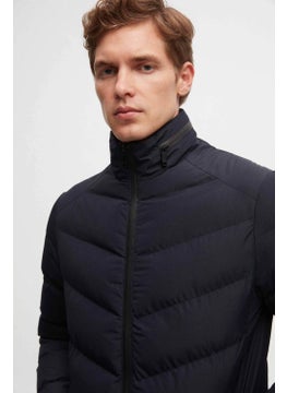 Slim Fit Navy Blue Concealable Hooded Fiberfill Windproof Jacket 3EC073151002M - pzsku/Z9280A6C20B834AEA1475Z/45/_/1727706852/64698562-679d-4363-9ba0-1bdbad493cdb