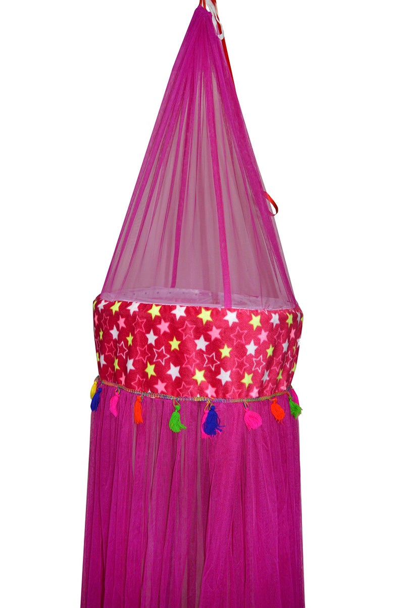 CREATIVE TEXTILES شبكة ناموس قابلة للطي مصنوعة من البوليستر - Image 3