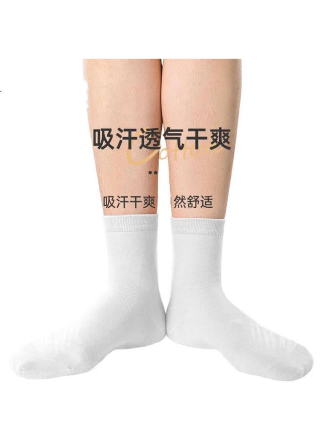 Briars Disposable Socks For Men, Breathable, Sweat-Absorbing, Compression Socks, Portable Short Socks, Men'S Ankle Socks, Mixed Colors, 3 Pairs Per Pack - Image 3