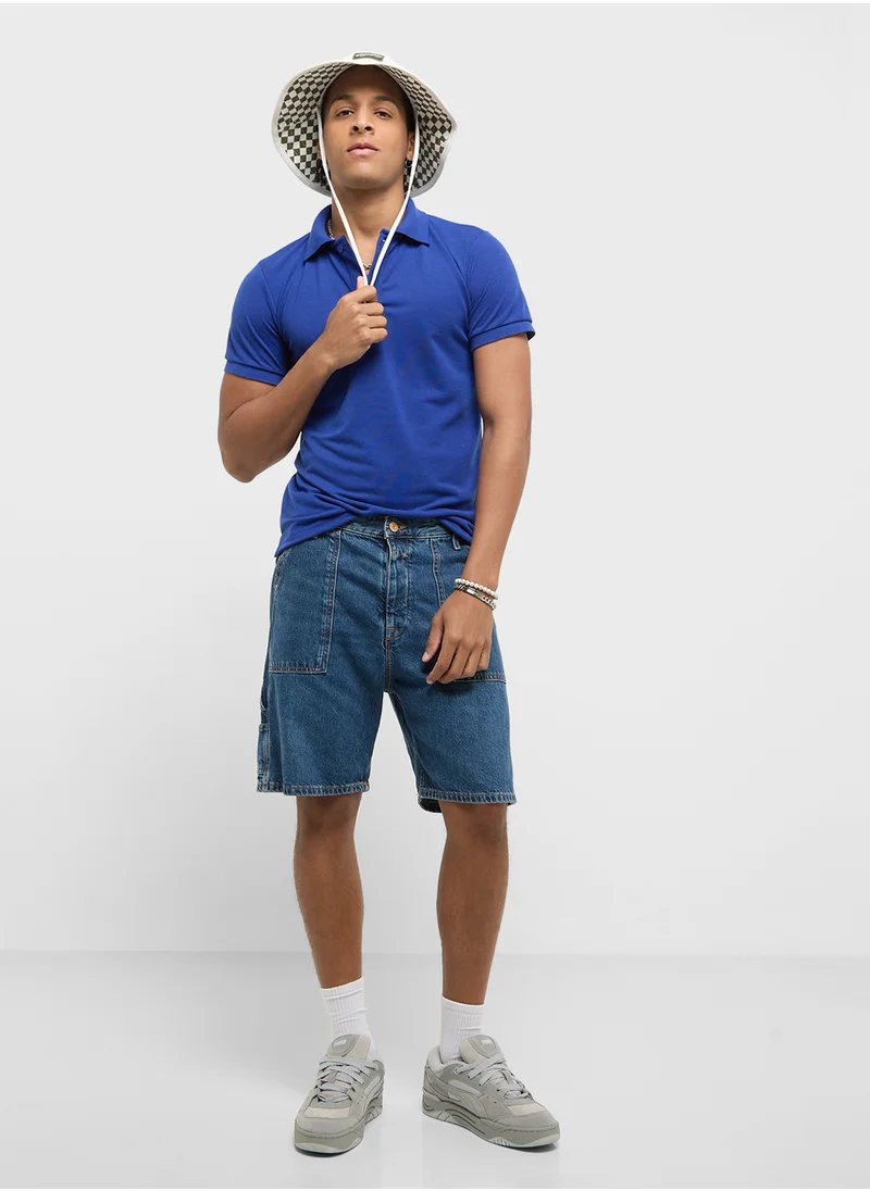 سفنتي فايف Essential Polo Shirt