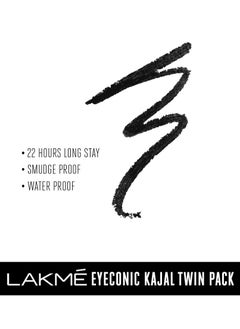 LAKME Eyeconic Kajal Twin Pack Black 0.35g Matte Finish - pzsku/Z9280BFCD0CBD4D3AA8F0Z/45/_/1699441440/0120ac99-5444-46aa-9034-8febfe7058c2