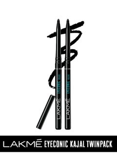 LAKME Eyeconic Kajal Twin Pack Black 0.35g Matte Finish - pzsku/Z9280BFCD0CBD4D3AA8F0Z/45/_/1699441441/400ea3ae-a075-412a-a9d4-b3cf8422aecf