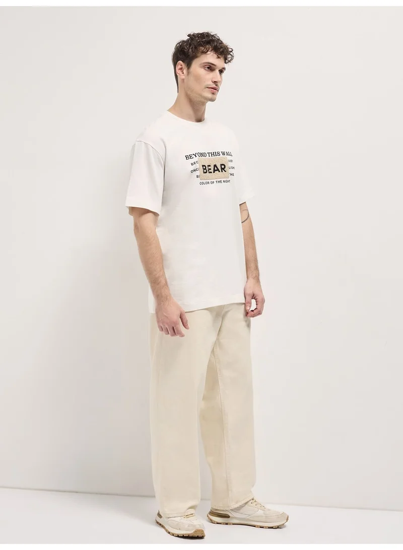 The Bear House  Men’s Cotton T-Shirt – Soft, Breathable & Comfortable, Perfect for Casual Wear, Ideal for Everyday & Summer for Men | Best Price UAE