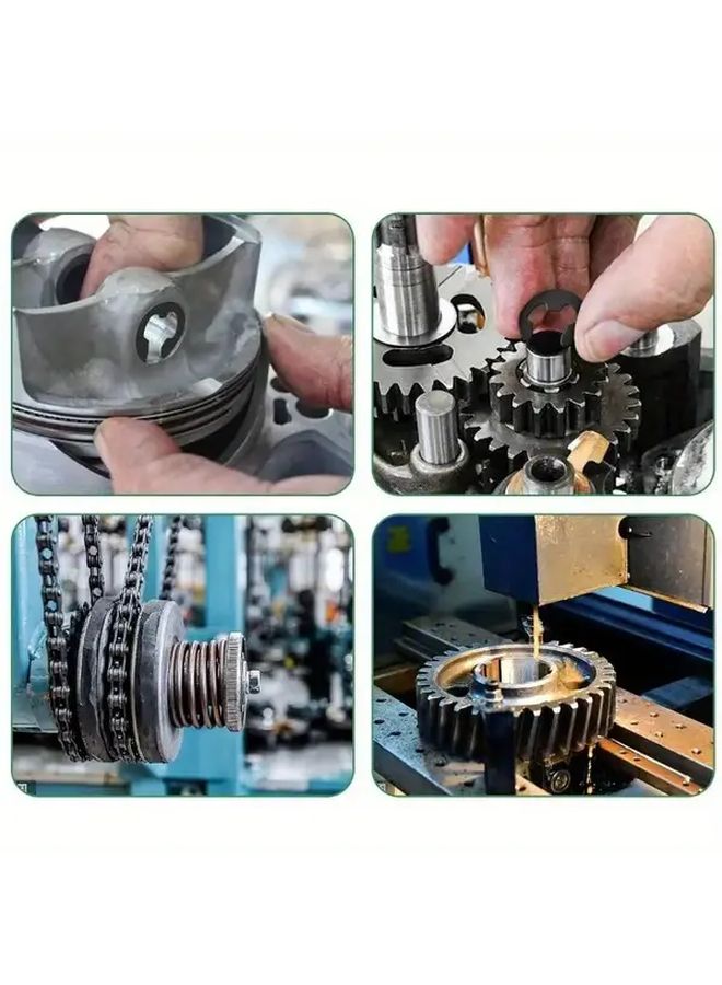 120pcs E Type Washer Combination Set Bearing Retainer For Shaft Fasteners - Image 4