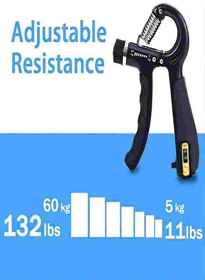 Generic 𝐒𝐭𝐫𝐞𝐧𝐠𝐭𝐡𝐞𝐧𝐢𝐧𝐠 𝐚𝐫𝐦 𝐬𝐭𝐫𝐞𝐧𝐠𝐭𝐡 5 Pack Hand Strengthening Trainer Grip Set Adjustable Resistance Finger Stretcher  - Image 5