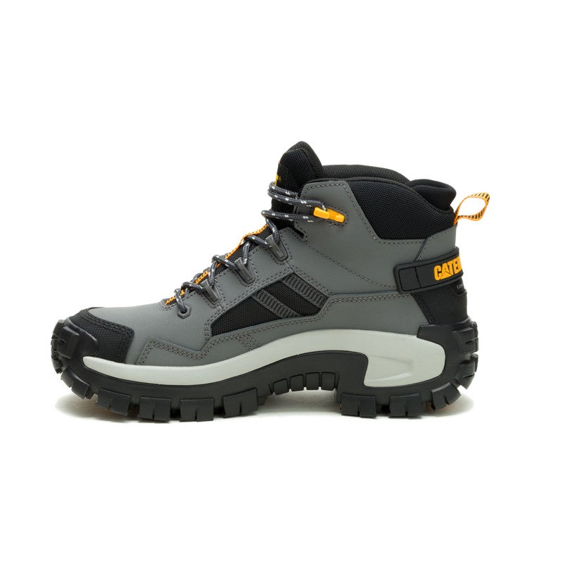 CATERPILLAR CAT Invader Mid Vent CT Men’s Composite Toe Work Boot – Slip‑Resistant, EH Rated, Lightweight Ventilated Design – Gargoyle - Image 3