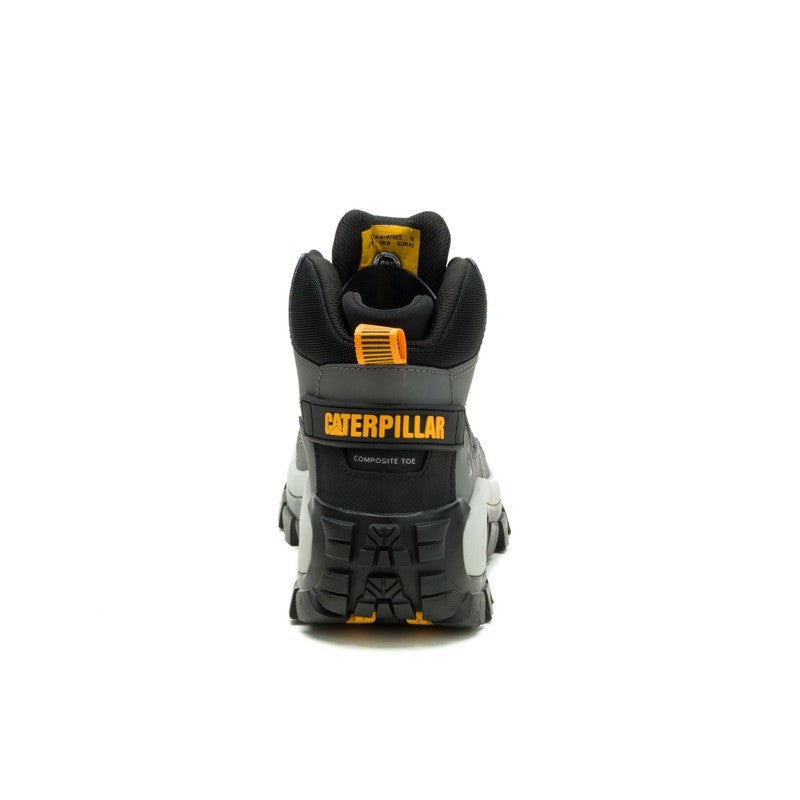 CATERPILLAR CAT Invader Mid Vent CT Men’s Composite Toe Work Boot – Slip‑Resistant, EH Rated, Lightweight Ventilated Design – Gargoyle - Image 5