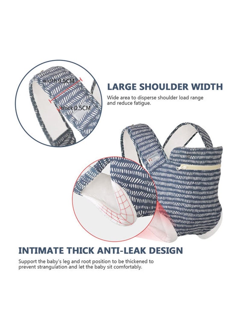 SYOSI Baby Carrier Newborn Wrap Infant Soft Carriers For Toddler 7 45 Lbs 4 In 1 Babe Carrier Front  Back, Adjust Back Strap Waist Belt - Image 4