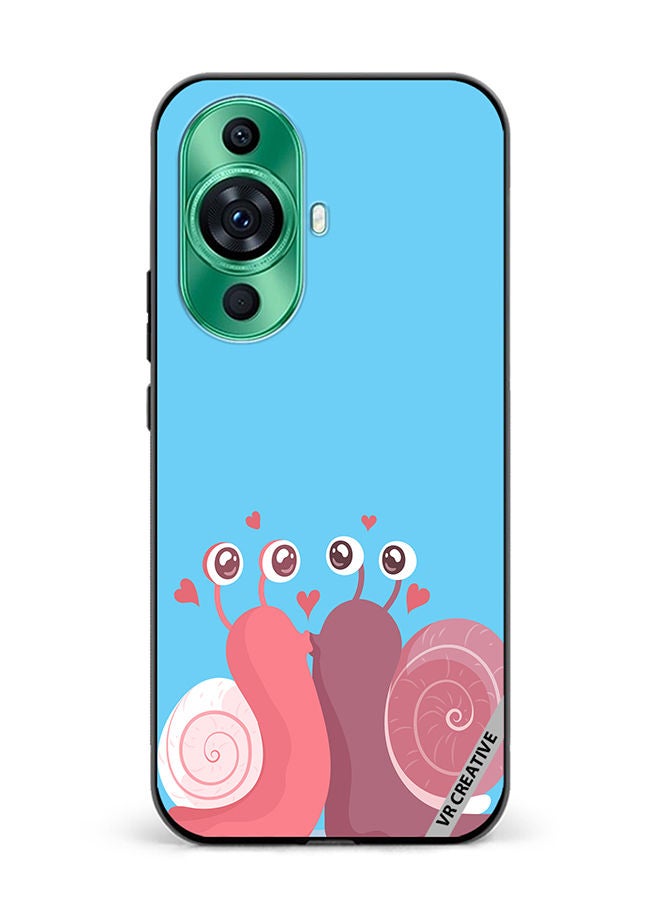 VR CREATIVE Protective Case Cover For Huawei nova 11 Ultra Love Snail Design Multicolour - Image 1