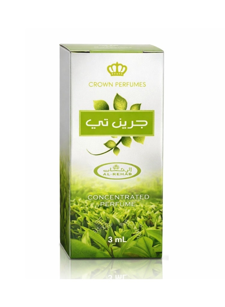 الرحاب زيت عطري مركز برائحة الشاي الأخضر - 3 مل - Image 3