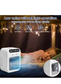 0TO1 TECH Portable Air Conditioners,25W Rechargeable Mini Air Conditioner 2 Cool Air Spray,Personal Air Cooler with 2 Speeds,Small Desk Air Conditioner  - Image 3
