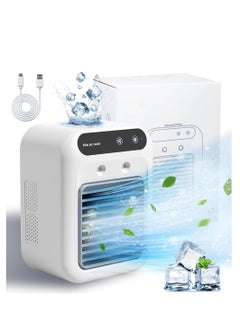 0TO1 TECH Portable Air Conditioners,25W Rechargeable Mini Air Conditioner 2 Cool Air Spray,Personal Air Cooler with 2 Speeds,Small Desk Air Conditioner  - Image 1