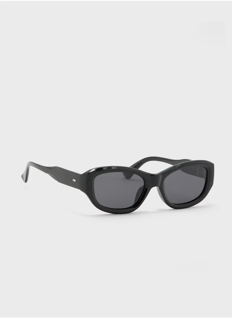 ايلا Angular Wayfarer Sunglasses