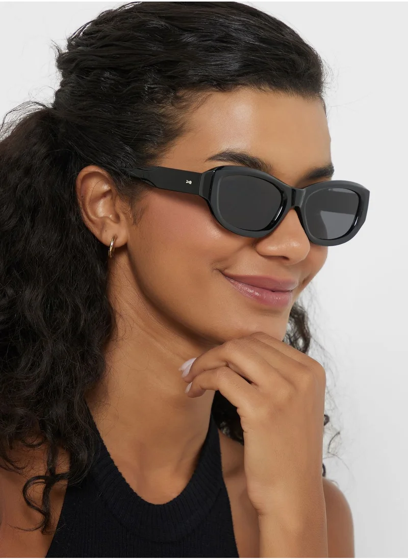 ايلا Angular Wayfarer Sunglasses