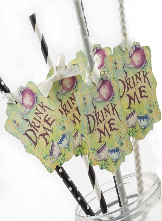Summer-Ray.com Summer-Ray 50pcs Alice in The Wonderland Theme Gift Tags Favor Tags (Drink Me) - Image 2