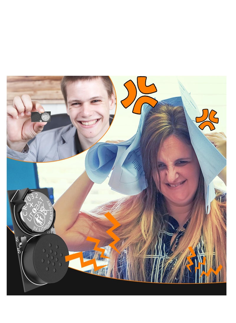 SYOSI - Noise Maker Prank 2Pack Updated, Annoying Noise Maker for Kids Adults, Noise Machines Pranks Sound Stuff Practical Joke, Prank at Home, Office, School, Black - Image 1