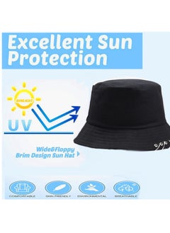 Generic Foldable sun cotton unisex bucket travel hat 