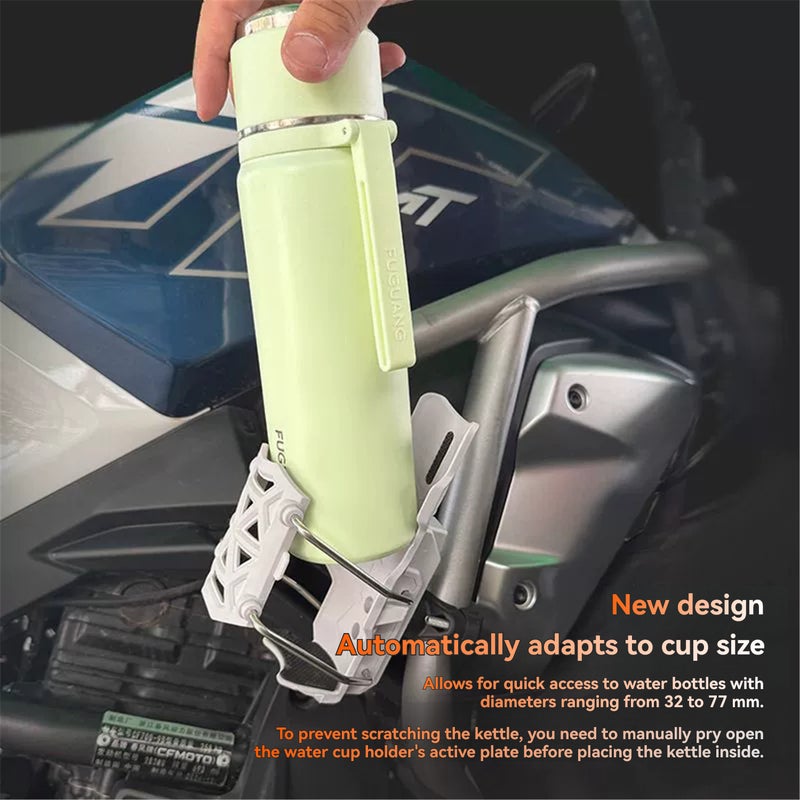 Adaptive Cup Holder – Bicycle and Motorcycle Cup Holder – Universal Bicycle/ATV/Boat Drink Holder – 360° Rotating Fit - Image 5