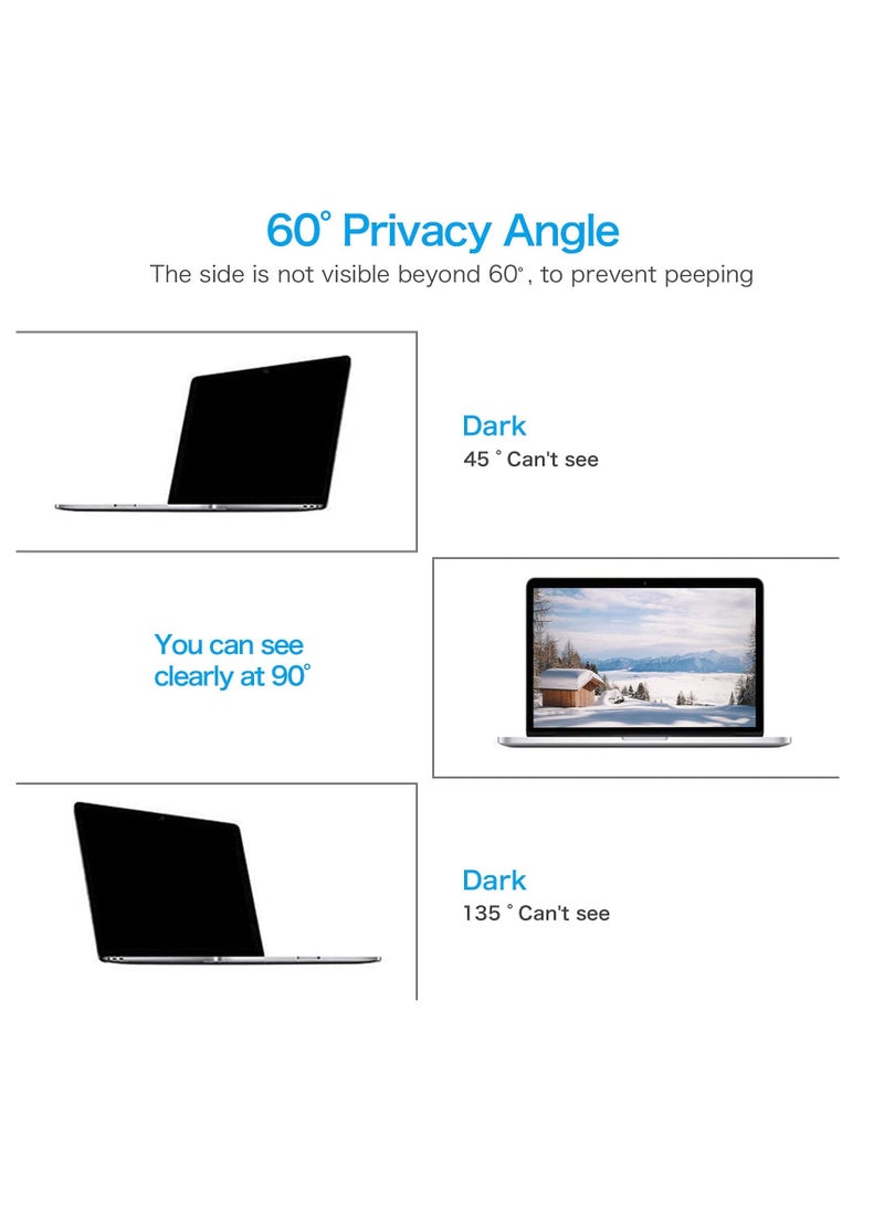 Excefore - 14 inch Laptop Privacy Screen Filter, Anti Glare Scratch Proof Screen Protector Privacy Filter for 14 inch Diagonal 16:9 Aspect Ratio Widescreen Laptop - Image 1