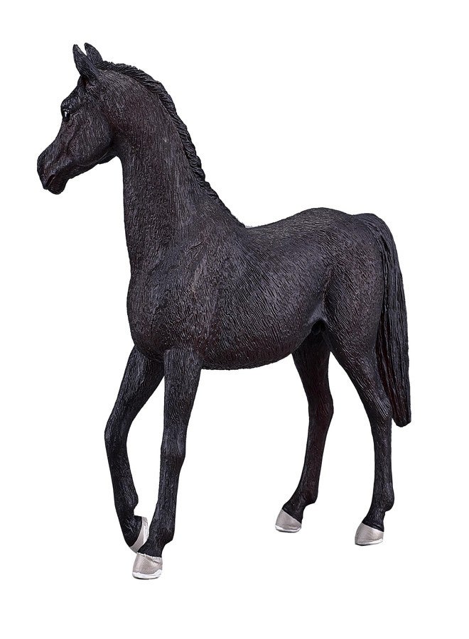 MOJO Arabian Stallion Black with White Crown Realistic Equestrian Horse Club Hand Painted Toy Figurine - Image 3