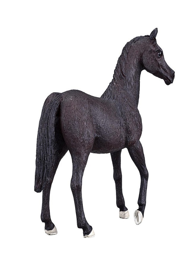 MOJO Arabian Stallion Black with White Crown Realistic Equestrian Horse Club Hand Painted Toy Figurine - Image 2