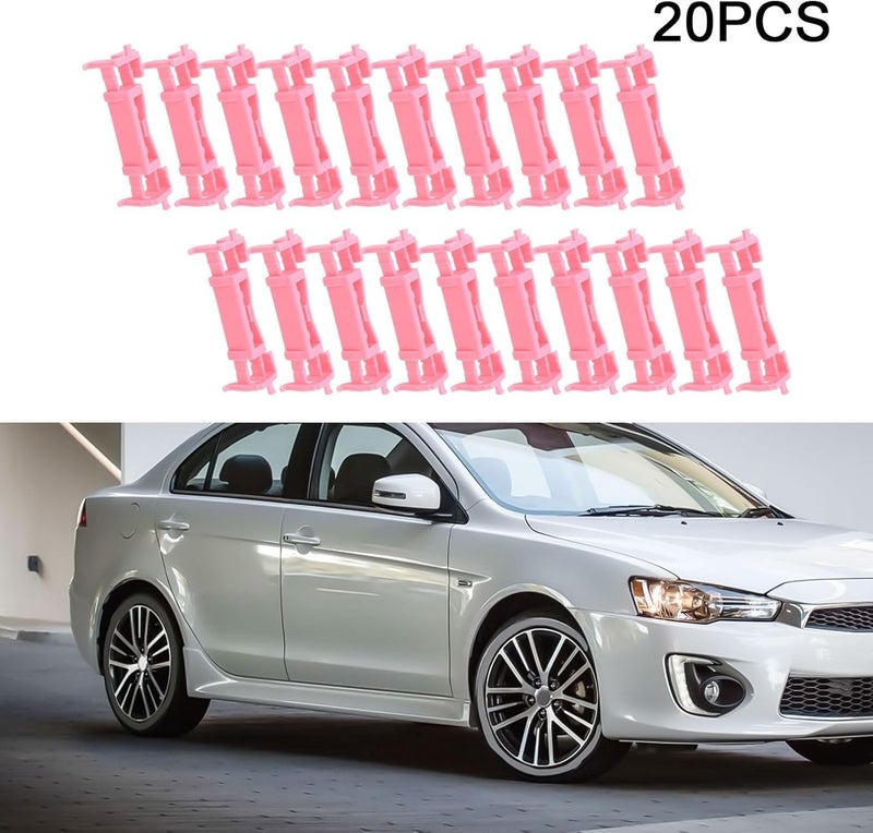 20 Pack Roof Molding Clip Compatible with Lancer 2008-2017 Sport Plastic Exterior Trim Fastener Direct Replacement - Image 3